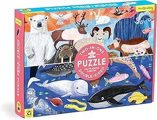 Arctic Above & Below 100 Piece Double-Sided Puzzle