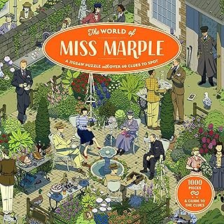 The World of Miss Marple Puzzle: 1000 Piece Jigsaw