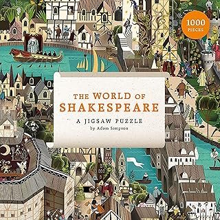 The World of Shakespeare: 1000 Piece Jigsaw Puzzle