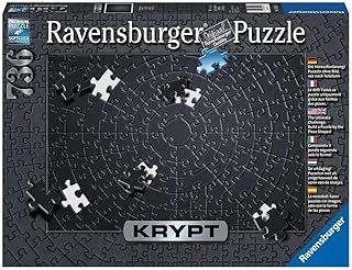 Ravensburger – Krypt Black Spiral Puzzle 736p