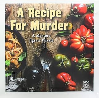 A Recipe for Murder 1000 Piece Mystery Jigsaw Puzzle