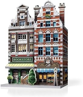 Wrebbit 3D Urbania: 3D Cafe 285 Pieces Jigsaw Puzzle