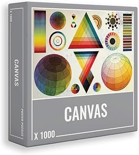 Canvas - Bright, Bold 1000 Piece Colour Gradient Jigsaw Puzzle
