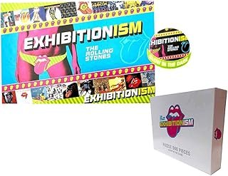 The Rolling Stones Jigsaw Puzzle Exhibitionism Glow in The Dark 500 Piece One Size