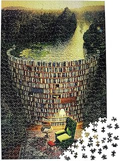 Moruska Wooden Jigsaw Puzzles 1000 Pieces for Adults – The Bookshelf Dam
