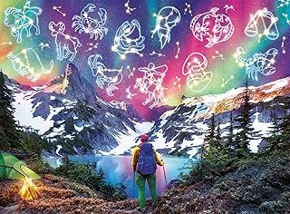 Buffalo Games – Special Effects Collection – Zodiac Mountain – Glow in The Dark – 1000 Piece Jigsaw Puzzle