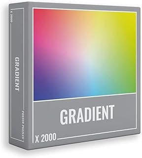 Cloudberries Gradient Puzzle: Cool Jigsaw Puzzle for Grown Ups and Adults (2000 Pieces)