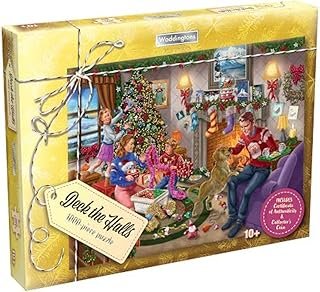 Christmas Jigsaw Puzzle | Xmas| Waddingtons, Multi, WM00507-EN1-6, Makes a Great All