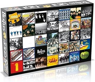 Beatles Album Collage (1000 Piece Jigsaw Puzzle)