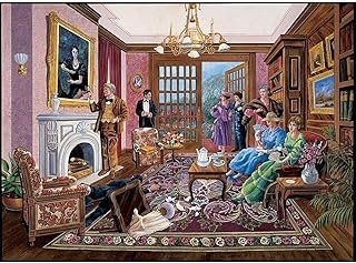 Bits and Pieces – 500 Piece Jigsaw Puzzle for Adults 18″ x 24″ – Murder at Bedford Manor – 500 pc Solve The Murder Mystery…