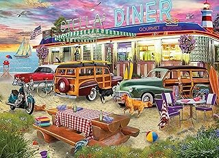 Ceaco – David Maclean – Beach Diner – 1000 Piece Jigsaw Puzzle