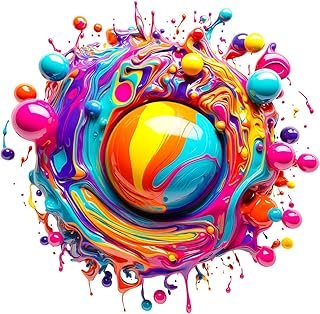 Bgraamiens 1000 Pieces Gradient Colorful Modern Jigsaw Puzzle for Adults, Expert Skill Level, 12 Years and Up