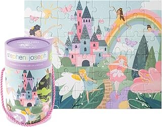 Stephen Joseph, Glow in The Dark Puzzle – Includes 48 Glow in The Dark Puzzle, Jigsaw Puzzle for Girls & Boys 3+ Years, Fa…
