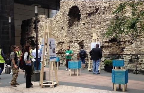 Rare Roman Wall Paintings Unveiled in London Excavation