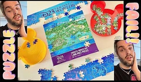 Ravensburger Presents D23 Speed Puzzling at Disney Springs