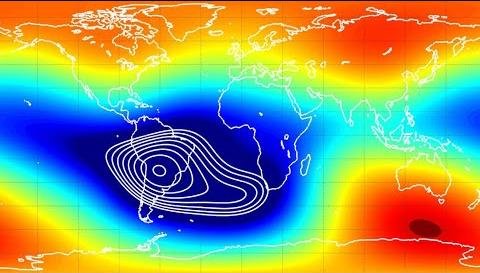Scientists Monitor Expanding South Atlantic Anomaly Threatening Satellites