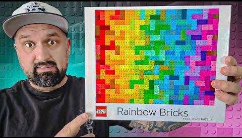 LEGO Introduces Unique 1,000-Piece Jigsaw Puzzle on Amazon