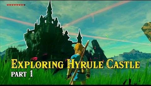 Breath of the Wild Jigsaw Puzzle: Hyrule Castle Scene Delights Fans